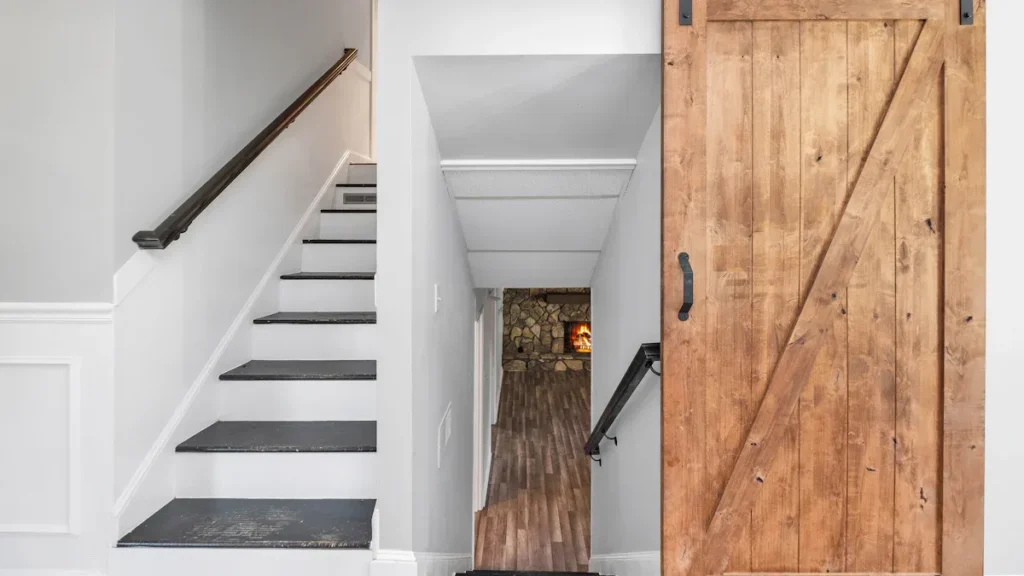 wood for barn door cover