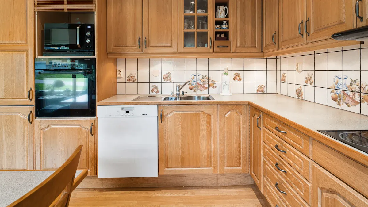 Types of White Oak Cabinetry
