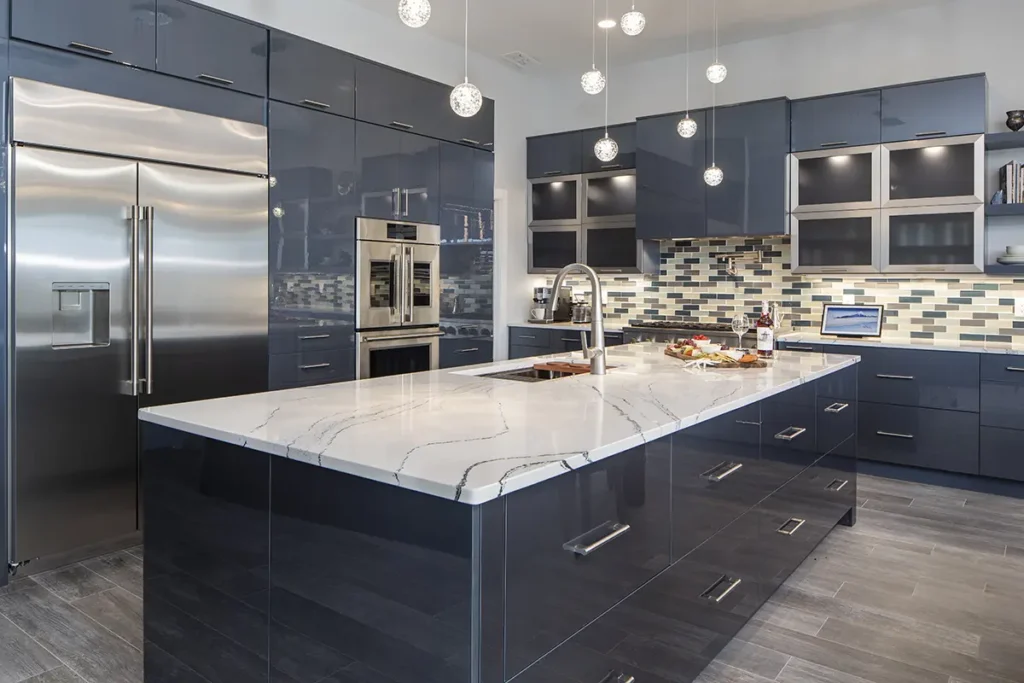 Acrylic Kitchen Cabinets- 3