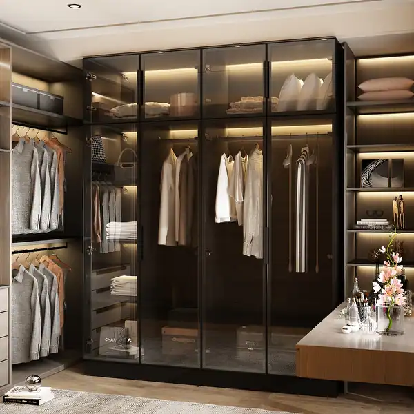 Aluminum Frame Wardrobe
