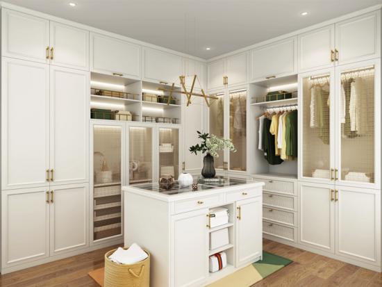 Shaker Walk-In Closet