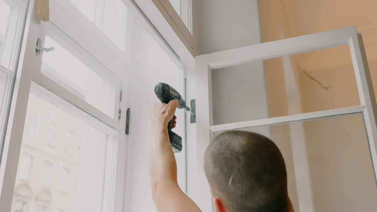 6. Vertical Sliding Window Installation Steps