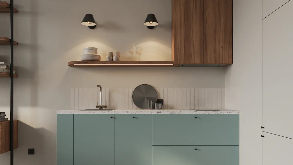 Rustic Sage Green Kitchen Cabinets: Elevate Your Kitchen with Natural Elegance