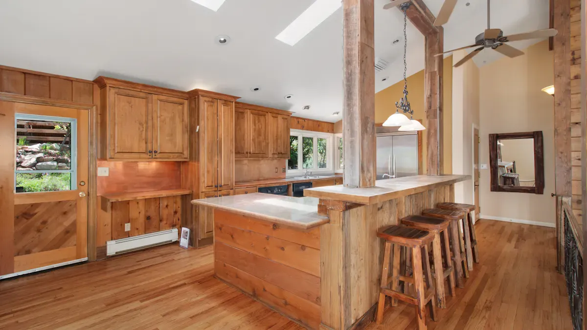 Knotty Alder Cabinets Design Ideas