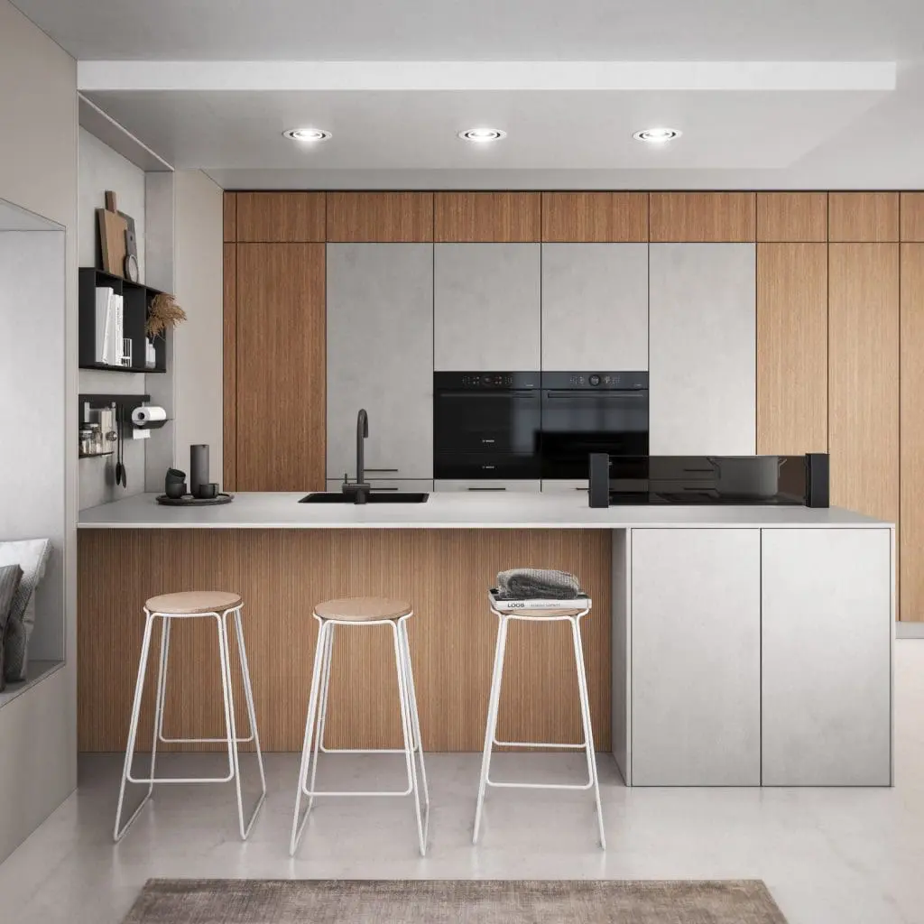 Modern Floor-to-Ceiling Cabinets