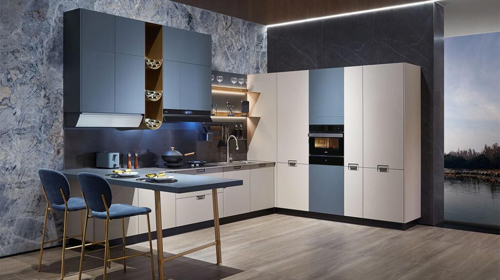 Two-Tone Modern Cabinet