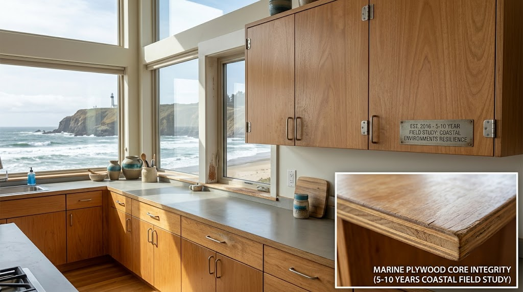5–10 Year Performance of Marine Plywood Cabinets in Coastal Homes