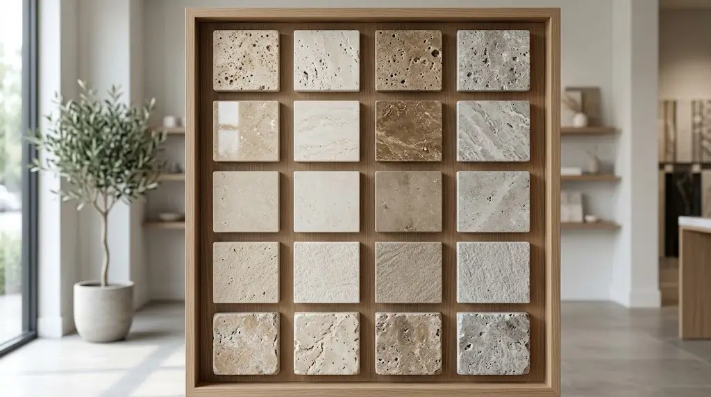 Types of Travertine Stone and Finishes