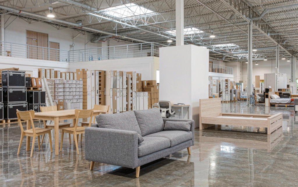 Furniture from China: 2026 Price Breakdown, Duty Stack and Container Loading